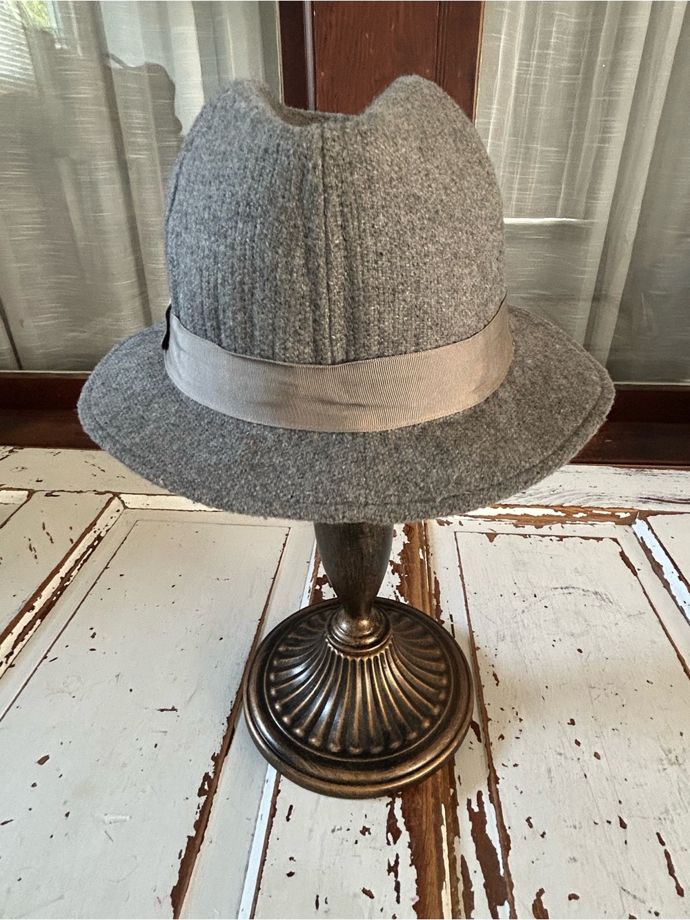 Vintage Totes Rain Rolls Right Off Mens  Hat Gray 22" Inner Circumference S/M